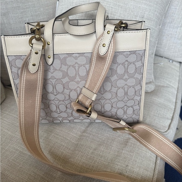 Coach field tote bag signature jacquard - Picture 15 of 17